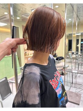 ジュール 金沢(Joule) 金沢駅/ブリーチなしダブルカラー/ボブ/ショートボブ]