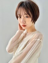 ミィ 浦和(mee)&nbsp;黒髪/ボブルフ/ネビージュ/小顔/ワンレン/浦和/髪質改善/前髪