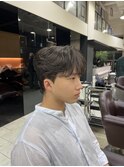 シースルーマッシュ フェザーバング 韓国ヘア 吉祥寺島田優斗
