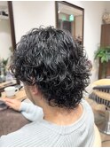 MEN'S HAIR/ベリーショート/ニュアンスパーマ/韓国マッシュ