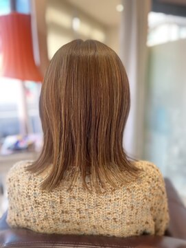 エル バイ ファースト(L by first) 【L by first】ライトニングハイライト×切りっぱなし