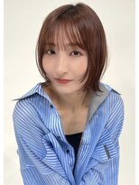 トリコ 柏(tricot)&nbsp;ショートレイヤー/似合わせ/顔まわりレイヤー/外ハネボブ/柏