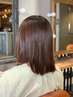 カット+髪質改善美髪ストレート+TOKIOトリーメント♪マイクロバブル付￥19250