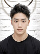 アース 錦糸町店(HAIR&MAKE EARTH) 爽やかメンズ☆無造作ツーブロックマッシュナチュラル黒髪