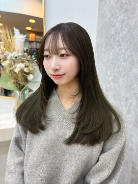 エス(Ess) 美髪/ワイドバング/ホワイトブロンド[髪質改善/ヘアセット/大宮]