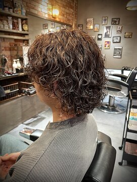 ブラックチョコレート(black chocolate) サーフカールパーマ