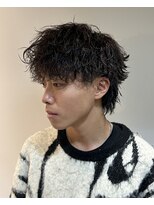 フリークバーバーショップ 河原町三条店(FREAK BARBER SHOP)&nbsp;波巻きスパイラルショートウルフショートマッシュ