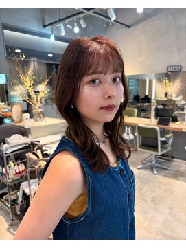 ヘアラウンジ アンリオ(hair lounge an rio) カット+暖色カラー