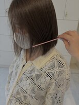 ワークスヘアー(WORKS HAIR) ワンカラー オリーブベージュ