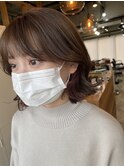 【ANGELICA 平田】サイドバング レイヤーボブ 外ハネ