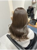 水素髪質改善オリーブグレージュ＊飛田愛希
