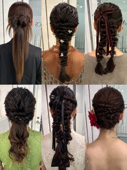 バンクスヘアー(BANK'S HAIR)の写真/崩れにくい、万能ヘアアレンジでお出かけを楽しもう♪シーンを選ばないスタイルが魅力！