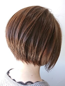 ニコヘアー(nico hair)の写真/【大人女性の為のサロン】大人女性に人気のショートヘア◇骨格・髪質・クセを見極め似合うスタイルをご提案