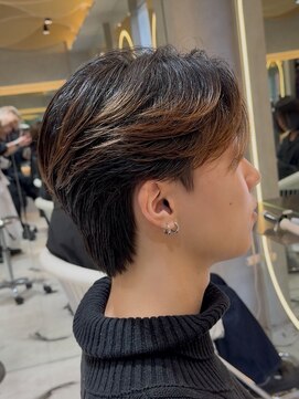 ロンドリメゾン 原宿(Lond re Maison.) men's/メンズ/フェザーパーマ/サーフカール/ダウンパーマ/原宿