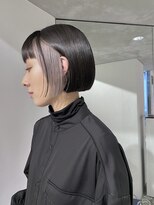 パークホワイト 代官山(PARK White)&nbsp;ボブウルフハッシュカットインナーカラー小顔カット