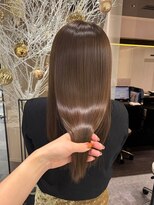 ソピ バイ インビテーション(sopi by invitation)&nbsp;地毛風縮毛矯正/レイヤーカット/マロンベージュ