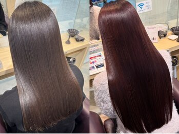 ファースト 仙台店(first)の写真/今季注目の”髪質改善ストレート”で柔らかな指触りとナチュラル質感を手に入れる［仙台/髪質改善/men's］