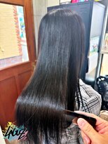 ラグズ 茅ヶ崎(LAGUZ)&nbsp;髪質改善ストレート×ナチュラルブラック　茅ヶ崎