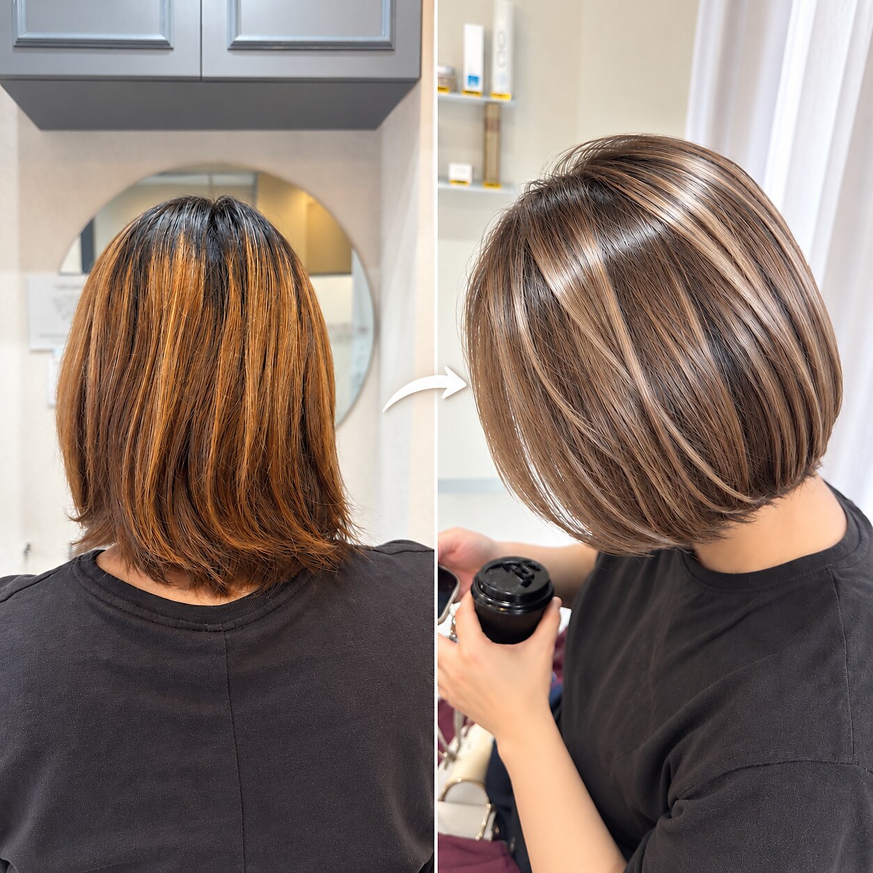 hair Lux天王町・三ヶ日 白髪ぼかしハイライト：L292245823