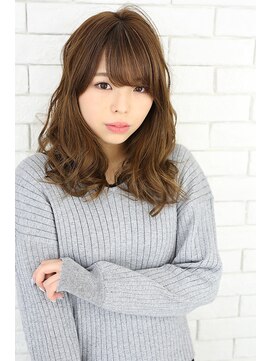 ヘアリゾート粋 ドゥオ 新宿南口店(dua) 【大人可愛い】ゆるふわセミディ