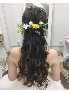 ヘアアンドケア エジェリラボ(hair&care egerie lab) 大人気アレンジゆるふわハーフアップ【ヘアセット　高崎】