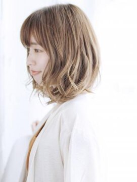 ヘアメイク ナル(hair make nalu) 透け感ゆるウェーブカール