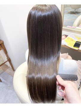 アンド ラ ブランシュ(&.La Blanche) 髪質改善大宮&.La Blancheツヤ髪☆シアーグレージュ！