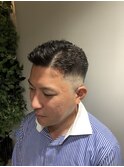 七三サイドグラデーション〈理容室〉メンズ/八重洲/日本橋/床屋