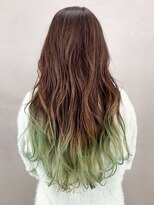 アルバム 銀座(ALBUM GINZA)&nbsp;グラデーション_ショートパーマホワイトアッシュ_ba313861