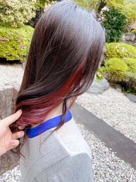 クォーターシーズンズ 茗荷谷(QUARTER SEASONS) 大人かわいい インナーカラー