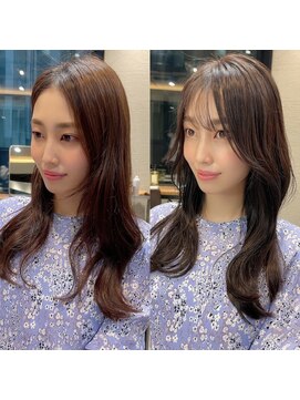 アフロート ギンザ(AFLOAT GINZA) AFLOAT GINZA【仲道 弘泰】2wayバング【before→after】