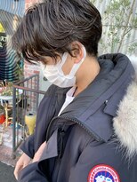 アントルポ(entrepot)&nbsp;前下がりセンターパート