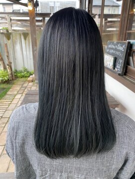 テントヘアー(tent hair) ダウンカラー