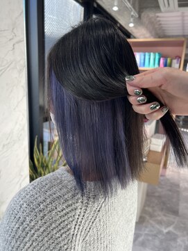 ラビス 浦和(Lovis) インナーカラー/ブリーチカラー/ペールラベンダー