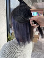 ラビス 浦和(Lovis) インナーカラー/ブリーチカラー/ペールラベンダー