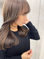 ロンド マーレ 天神大名店(Lond mare)&nbsp;韓国ヘア　ロングヘア　レイヤーカット　前髪カット　くびれ巻き