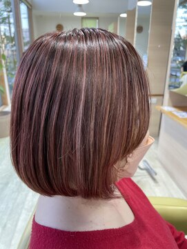 シュウ 安城店(Shu) ピンクベージュハイライト