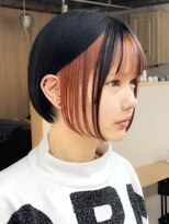 トト 船橋店(toto.)&nbsp;黒髪/グレーベージュ/レイヤーロング/前髪パーマ[西船橋/津田沼]