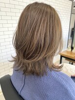 リベルテ 岡崎店(Liberte) ブリーチ無し♪ミルクティーベージュ