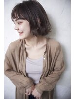 グランアージュ 錦糸町(grandage)&nbsp;くびれレイヤー/小顔ョートボブ/外ハネボブ/外はねパーマb