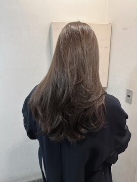 キャンバス バイ ネオリーブ 横浜西口(Canvas by neo.) ロングレイヤー ブリーチなしブランジュ sk