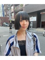 ヒカリス 中崎店(HIKARIS)&nbsp;ミニボブ/ブルーブラック