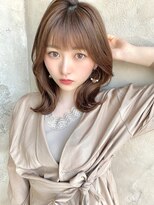 プラチナ(PLATINA)&nbsp;くびれヘア/韓国/透け感/くすみカラー/ロング/ベージュカラー