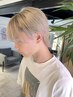 【メンズ限定】カット+ケアブリーチカラー