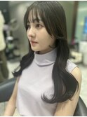 韓国風パーマ/韓国ヘア/コテ巻き風パーマ/髪質改善