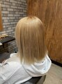 ビビオットヘアー(BiBiotto hair)&nbsp;ブリーチオンカラークーポンミルクティーベージュ