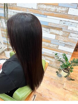 ハウオリ ヘアーワークス(Hauoli hair works) ダークチャコールグレーカラー
