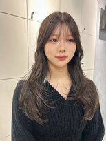 シースルーバング　2WAYバング　レイヤーカット　似合わせカット