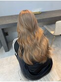 黒髪ボブルフネビージュ小顔ワンレン