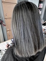 トリニティ(trinity) ハイライトカラーミルクティーベージュケアブリーチダブルカラー